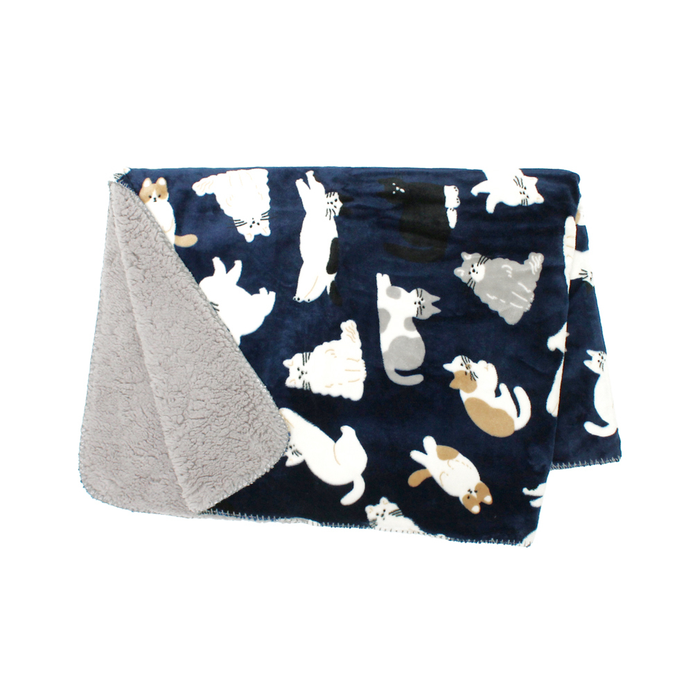 ブランケット ひざ掛け 通販 大判 100 140 ボア 毛布 キッズ 防寒 レディース ファブリック おしゃれ かわいい オフィス 秋 冬 あったかグッズ ブランケット | ブランド登録なし | 06