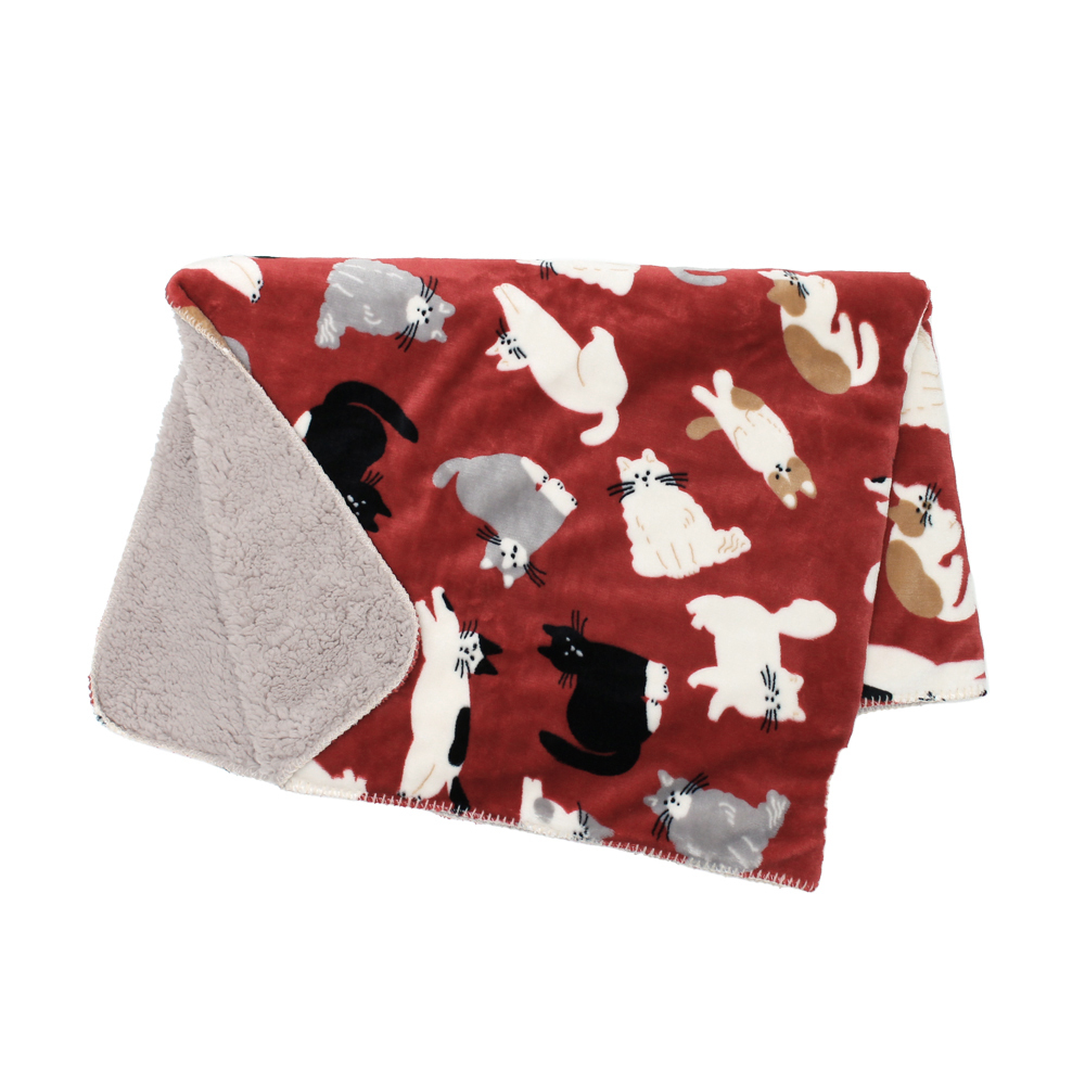 ブランケット ひざ掛け 通販 大判 100 140 ボア 毛布 キッズ 防寒 レディース ファブリック おしゃれ かわいい オフィス 秋 冬 あったかグッズ ブランケット | ブランド登録なし | 07