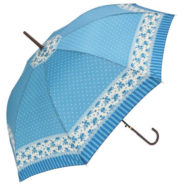 傘 通販傘 レディース 長傘 58cm 長傘 可愛い amusant sous la pluie 軽量 シンプル おしゃれ 大人 かわいい 通勤 通学 軽い ジャンプ傘 グラスファイバー骨 傘 |  | 03