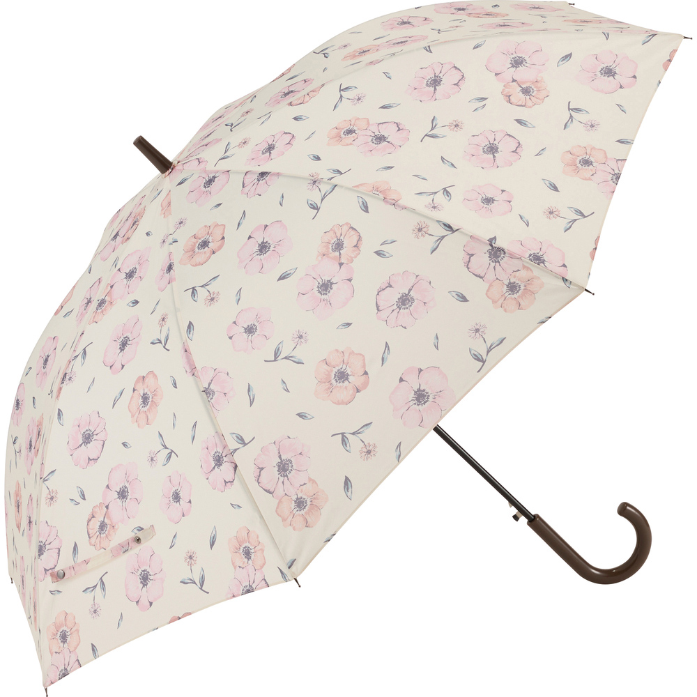 傘 通販傘 レディース 大きめ 65cm 長傘 雨傘 ワンタッチ傘 ジャンプ傘 レディース amusant sous la pluie グラスファイバー骨 カサ かさ 耐風 丈夫 通学 傘 | ブランド登録なし | 04
