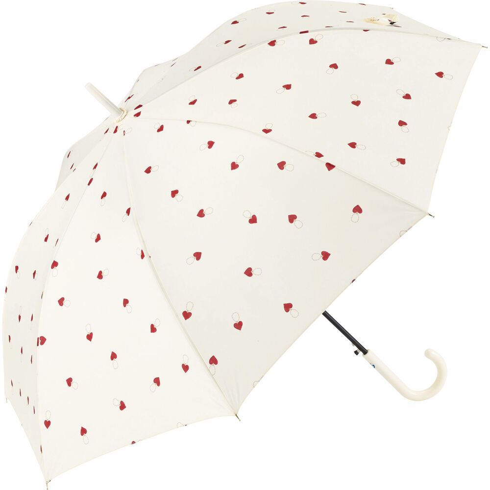 傘 通販傘 レディース 大きめ 65cm 長傘 雨傘 ワンタッチ傘 ジャンプ傘 レディース amusant sous la pluie グラスファイバー骨 カサ かさ 耐風 丈夫 通学 | ブランド登録なし | 05