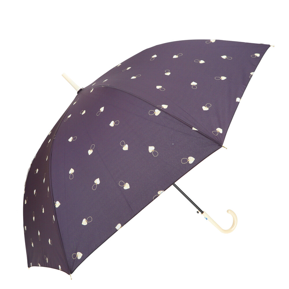 傘 通販傘 レディース 大きめ 65cm 長傘 雨傘 ワンタッチ傘 ジャンプ傘 レディース amusant sous la pluie グラスファイバー骨 カサ かさ 耐風 丈夫 通学 | ブランド登録なし | 04