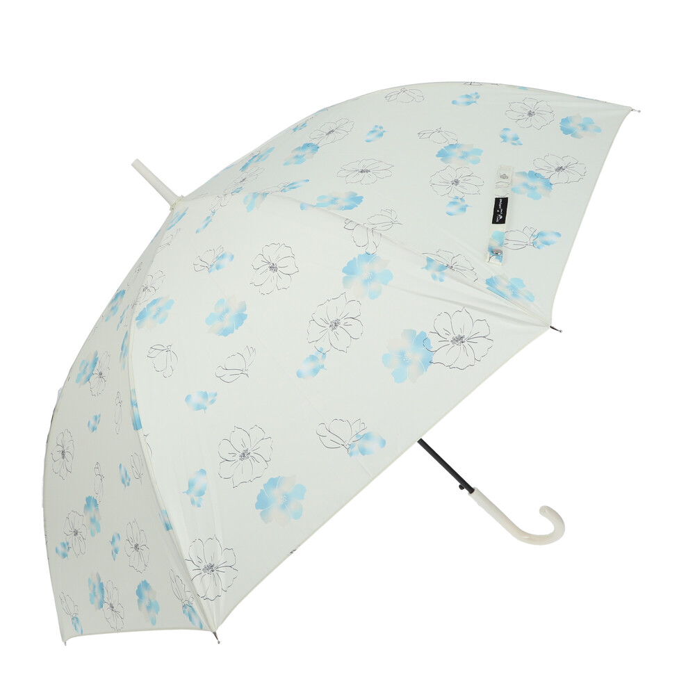 傘 通販傘 レディース 大きめ 65cm 長傘 雨傘 ワンタッチ傘 ジャンプ傘 レディース amusant sous la pluie グラスファイバー骨 カサ かさ 耐風 丈夫 通学 | ブランド登録なし | 06