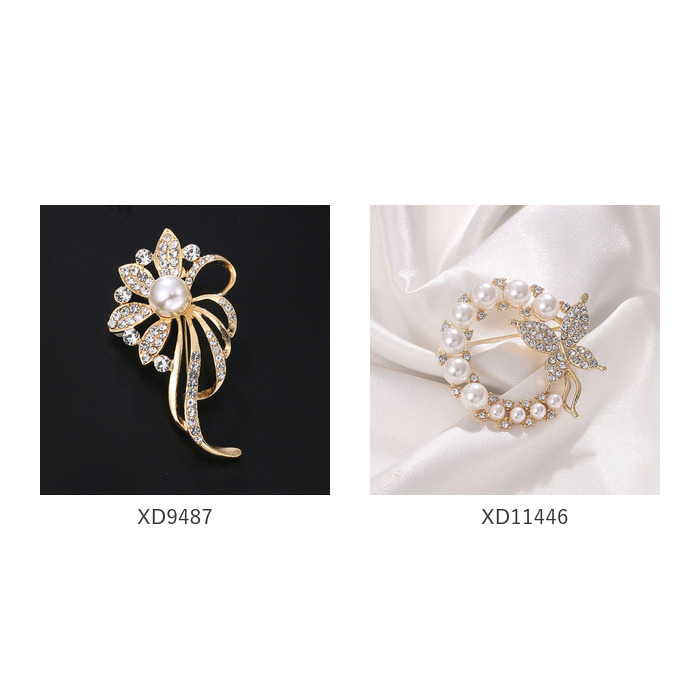 ブローチ おしゃれ 通販 コサージュ ジュエリー アクセサリー 卒業式 入学式 フォーマル 結婚式 ピン チャーム ゴールド 大人 おとな キラキラ ブローチ | ブランド登録なし | 36