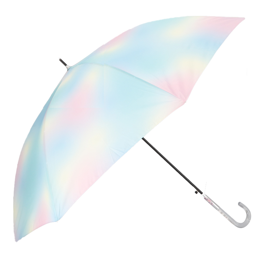 ❤️さっとん3 ❤️新品未使用❤️淡いピンクのグラデーションが爽やかな長傘❤️ kite-kasa60bc.jpg