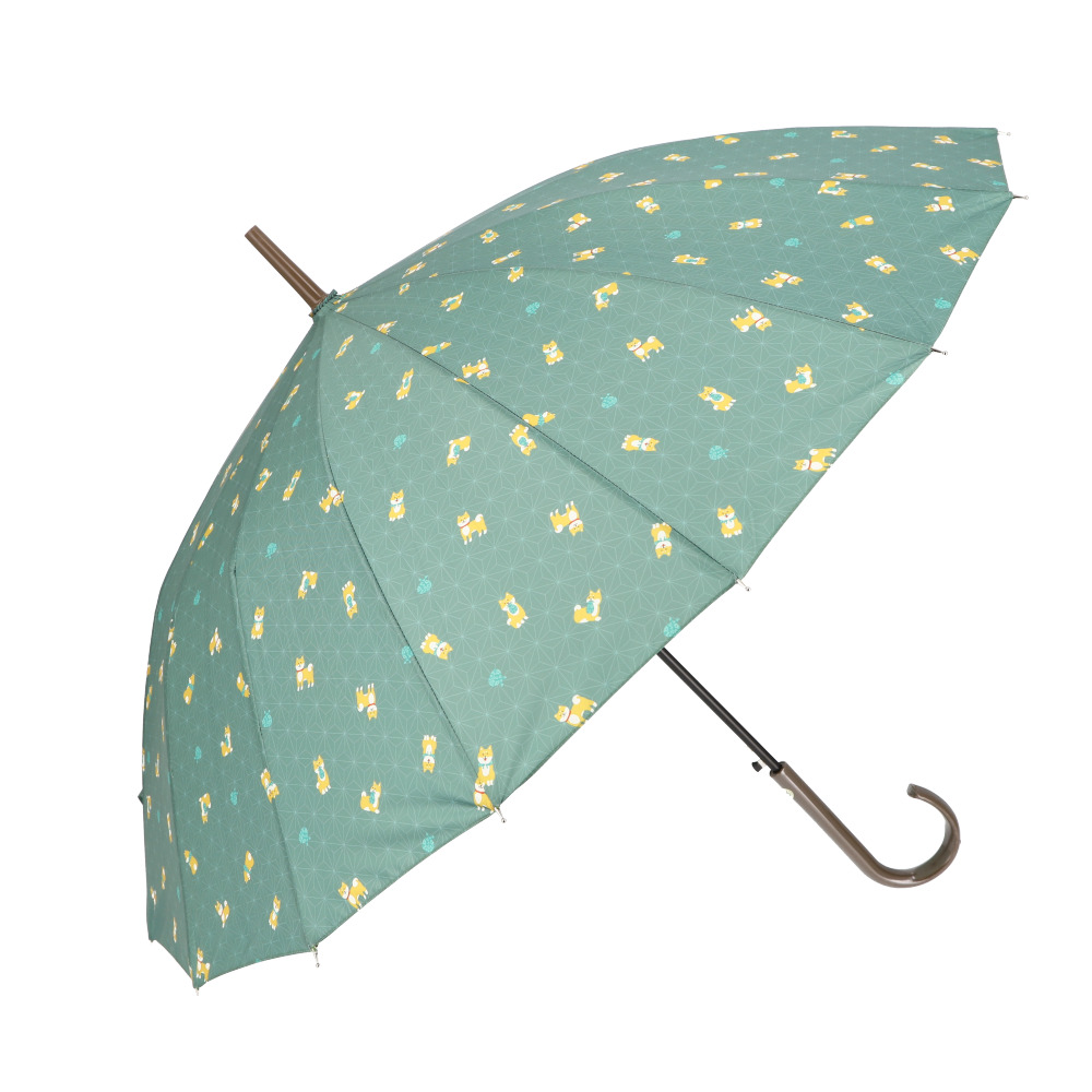 傘 レディース 長傘 通販 おしゃれ ジャンプ 16本骨 ワンタッチ 55cm 和柄 ジャンプ傘 花柄 フラワー 軽い 軽量 メンズ 男女兼用 大人 かわいい 総柄 和風 傘 |  | 15