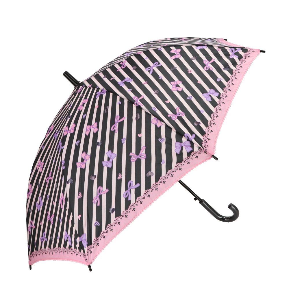 傘 キッズ 女の子 通販 かわいい 55cm おしゃれ ジュニア 小学生 女子 雨傘 子供用 子ども こども 子供 可愛い 通学 雨の日 かさ カサ 傘 |  | 12