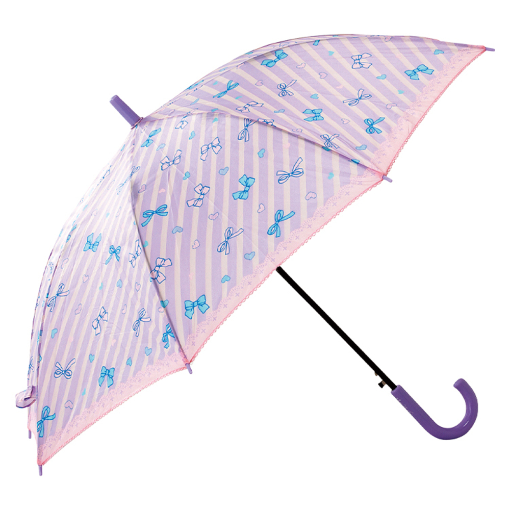 傘 キッズ 女の子 通販 かわいい 55cm おしゃれ ジュニア 小学生 女子 雨傘 子供用 子ども こども 子供 可愛い 通学 雨の日 かさ カサ 傘 |  | 10