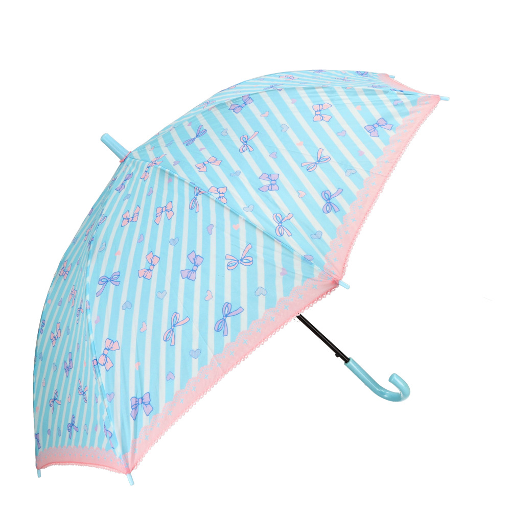 傘 キッズ 女の子 通販 かわいい 55cm おしゃれ ジュニア 小学生 女子 雨傘 子供用 子ども こども 子供 可愛い 通学 雨の日 かさ カサ 傘 |  | 09