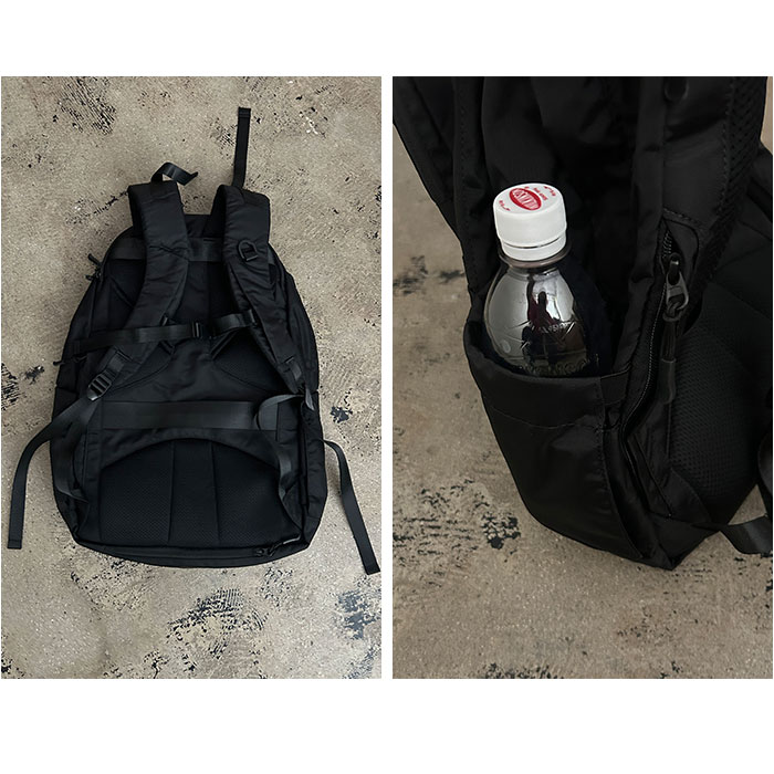 NoiR ノアール リュック N25004 通販 リュックサック バックパック デイパック メンズ 大きめ 20L A4 B4 通学 通勤 撥水 ナイロン カジュアル | NOIR | 17