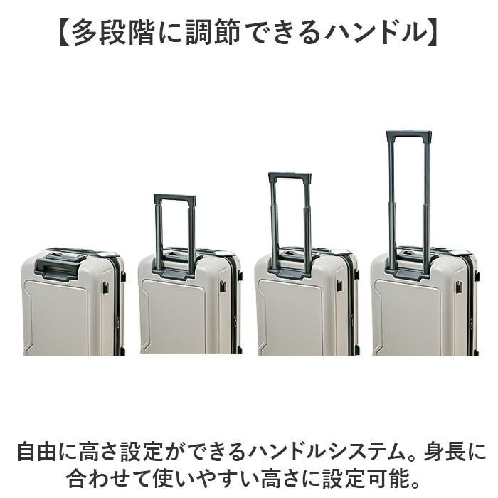ノーティカ NAUTICA ノーティカ スーツケース 通販 キャリーケース キャリーバッグ 370-1051 54L 65L 大容量 軽量 拡張 ストッパー付き メンズ トラベル 研修 | NAUTICA | 10