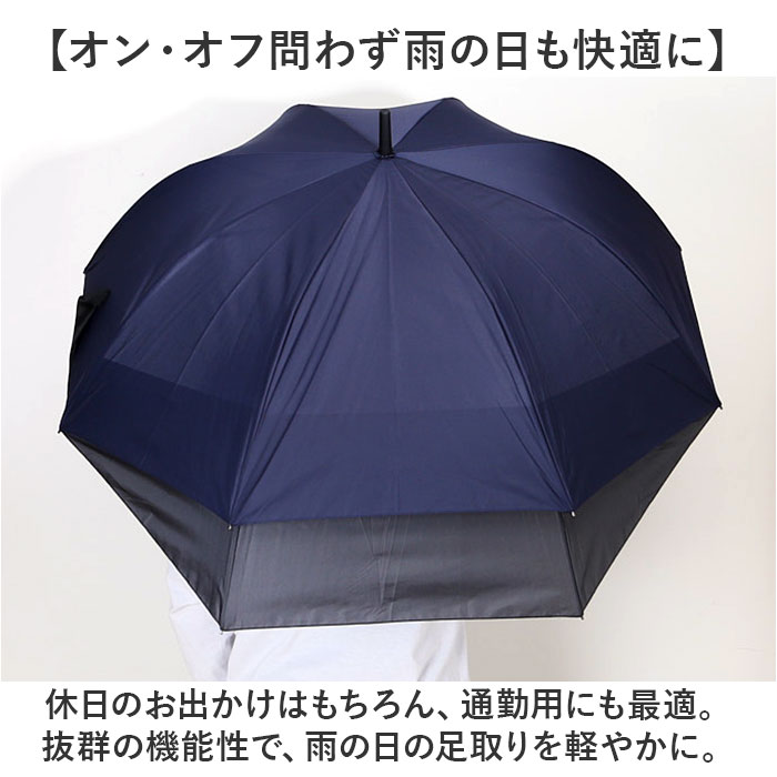 傘 伸びる バックガード 通販 ジャンプ傘 長傘 ジャンプ 伸びる傘 耐風傘 雨傘 耐風 かさ カサ 大きめ 65cm メンズ 男性 レディース 女性 リュック 通勤 傘 |  | 11