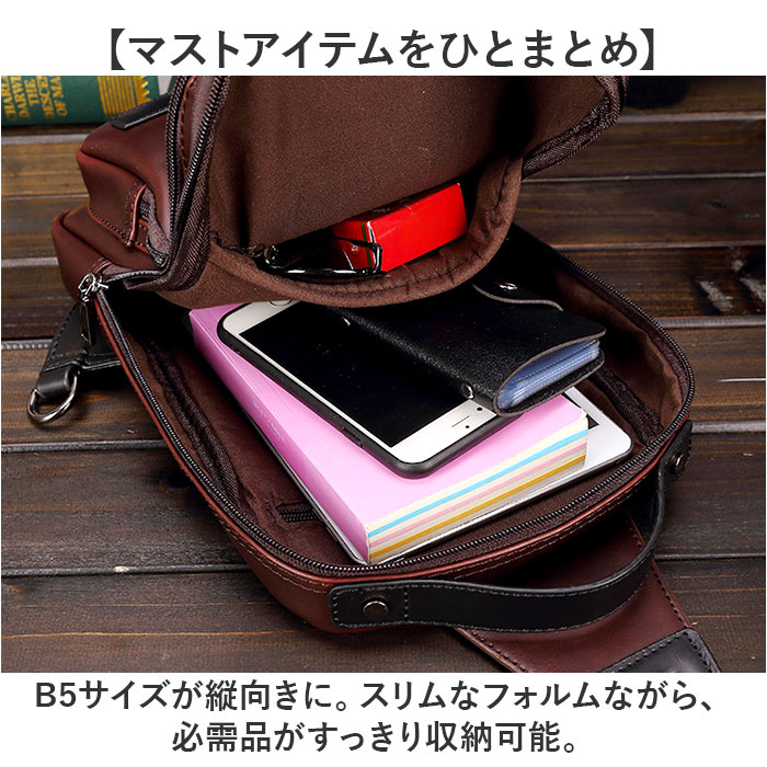 BACKYARD FAMILY（バックヤードファミリー） メンズ ボディバッグ 斜め