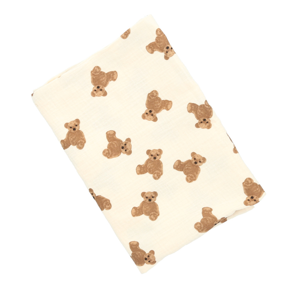 ガーゼケット 通販 ひざ掛け 膝掛け おくるみ 夏 洗える 綿 ガーゼ ハーフ 100x120cm ベビー 赤ちゃん こども お昼寝 冷房対策 軽量 通気性 ガーゼケット | BACKYARD FAMILY | 01