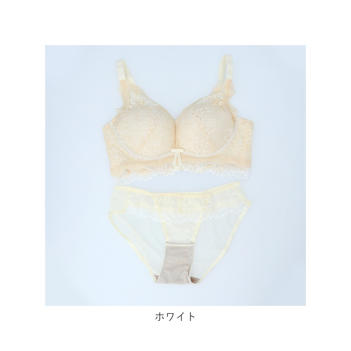 ブラジャー 通販ブラジャー ショーツ セット ノンワイヤー ブラ
