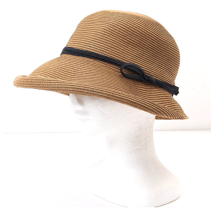 帽子 通販帽子 レディース 麦わら 折りたたみ 麦わら帽子 日除け帽子 春夏 つば広 ストローハット ペーパーハット 麦わらハット あごひも あご紐付き 夏 春 帽子 | ブランド登録なし | 11