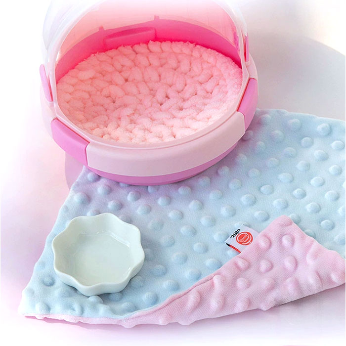 ペット ブランケット 通販 ミニ毛布 ミニブランケット フクロモモンガ ハムスター ペット用 寝袋 持ち運び 外出 引っ掛かり防止 肌に優しい あたたかい ペット |  | 06