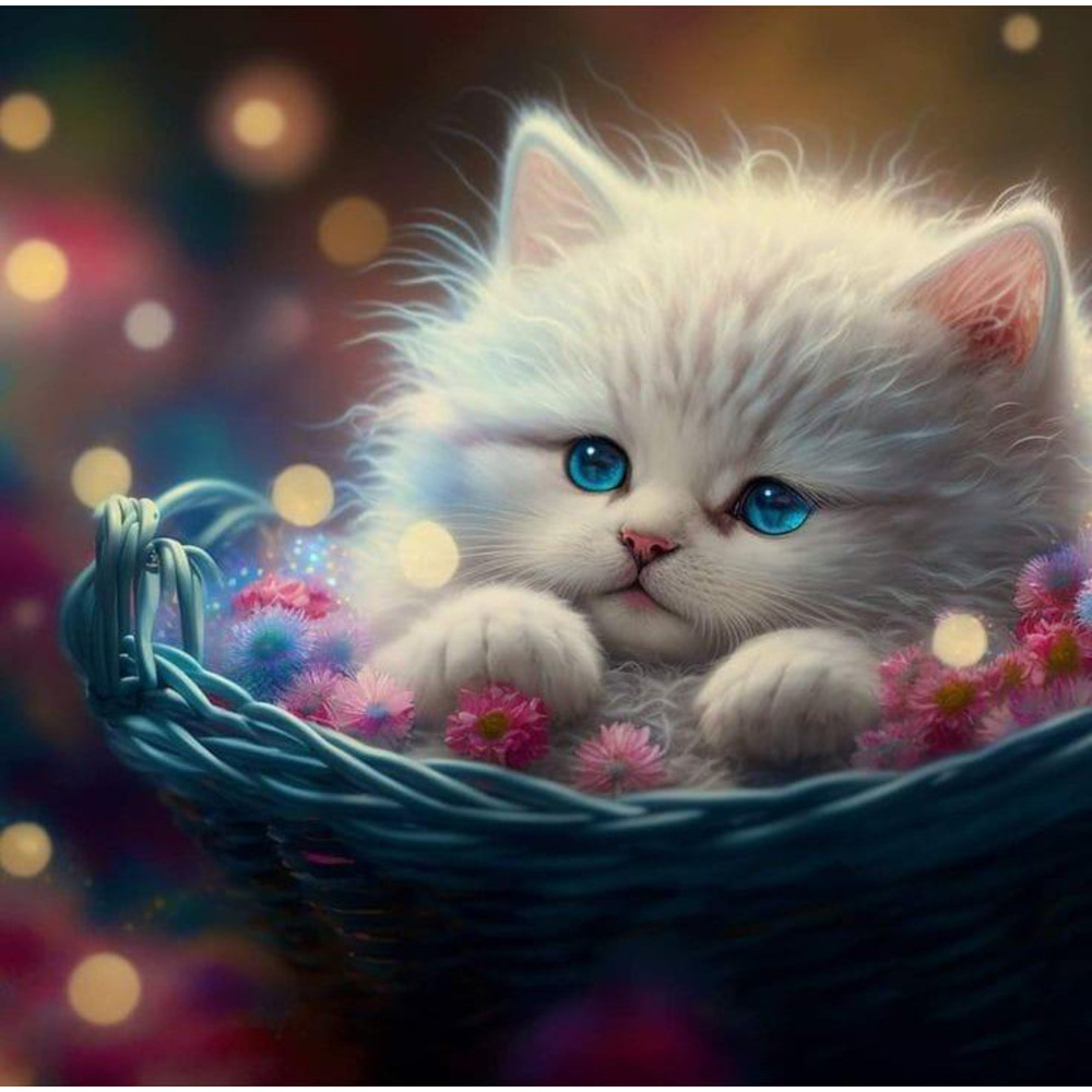 ダイヤモンドアート キット 通販 ダイアモンドアート 猫 ネコ キットセット ダイヤモンド絵画 ツールセット ダイヤモンドペインティング ダイヤモンドアート |  | 03