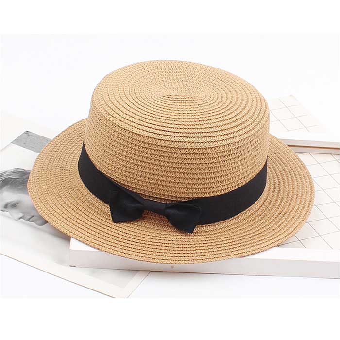 麦わら帽子 キッズ リボン付き カンカン帽 帽子 ぼうし ハット ペーパー帽子 子ども 子供 女の子 男の子 ゴム付き 春 夏 かわいい おしゃれ シンプル 麦わら帽子 |  | 13