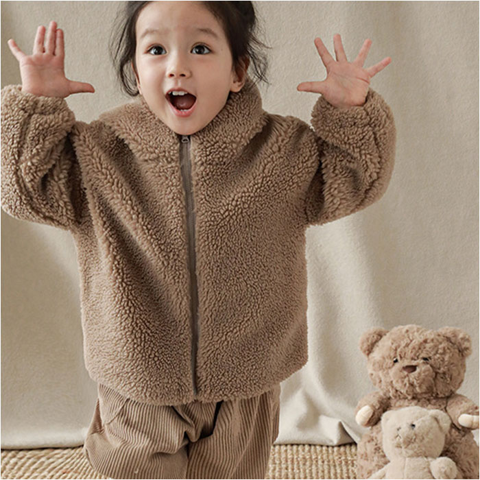 日本全国送料無料商品 | 特集 | キッズ ボアジャケット 子供 クマ耳 ボアコート ジャケット 通販 ジャケット・アウター