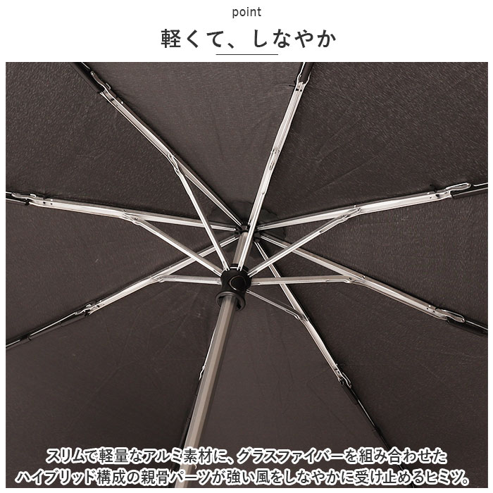 折りたたみ傘 メンズ コンパクト 折り畳み傘 メンズ折りたたみ傘 折りたたみ 折り畳み 雨傘 傘 かさ グラスファイバー骨 55cm 耐風 風に強い｜backyard｜07