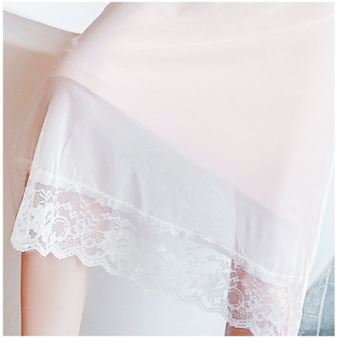 ネグリジェ ワンピース 姫 通販 ルームウェア レディース 綿 コットン カワイイ フリル 可愛い シースルー セクシー 夏 春 ゆったり Aライン 寝巻き  ネグリジェ | ブランド登録なし | 11