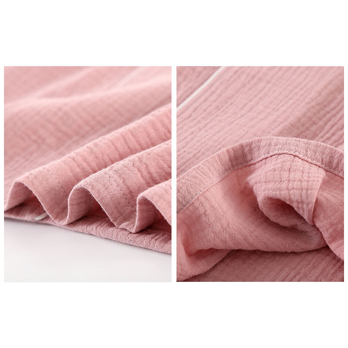 バスローブ 通販バスローブ レディース ルームウェア 半袖 綿100% コットン 100 ガーゼ 部屋着 シンプル 無地 夏 春 ゆったり 柔らかい 湯上がり  バスローブ | ブランド登録なし | 17