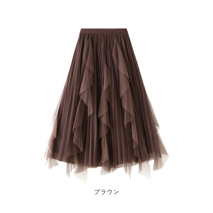 チュールスカート 通販チュールスカート ロング スカート チュール レディース 春 夏 ロングスカート フレアスカート マキシ フレア チュールスカート | ブランド登録なし | 12