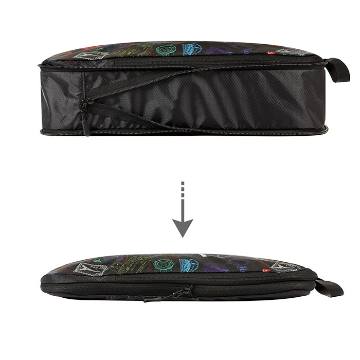 旅行 圧縮 ポーチ バッグ セット 通販 パッキング グッズ トラベルポーチ 圧縮バッグ 旅行用 出張 圧縮袋 圧縮収納 シューズケース スーツケース 旅行 | BACKYARD FAMILY | 09