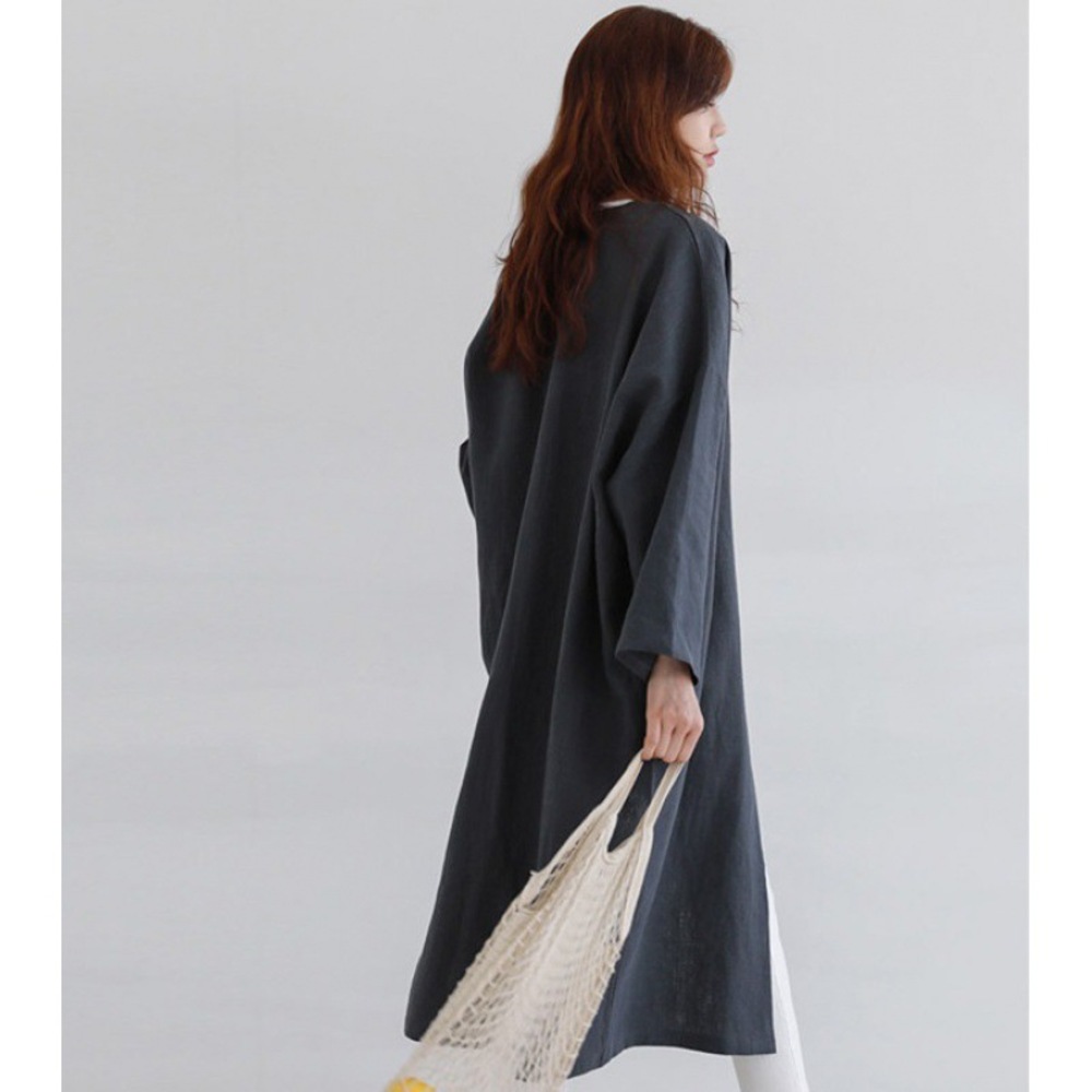 ロングジャケット トレンチコート レディース 長袖 通販 ジャケット ロングコート コート 上着 羽織 羽織り ライトアウター ロングロング丈 ロングジャケット | BACKYARD FAMILY | 02