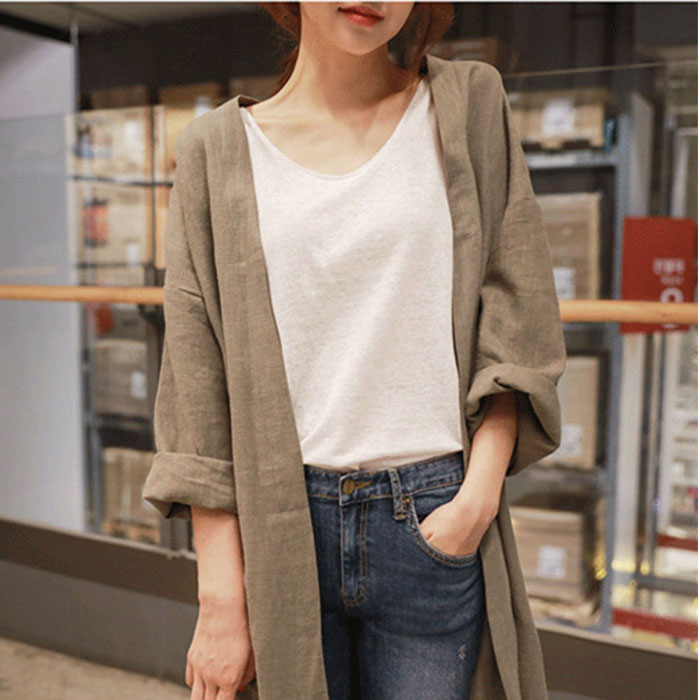 ロングジャケット トレンチコート レディース 長袖 通販 ジャケット ロングコート コート 上着 羽織 羽織り ライトアウター ロングロング丈 ロングジャケット | BACKYARD FAMILY | 04