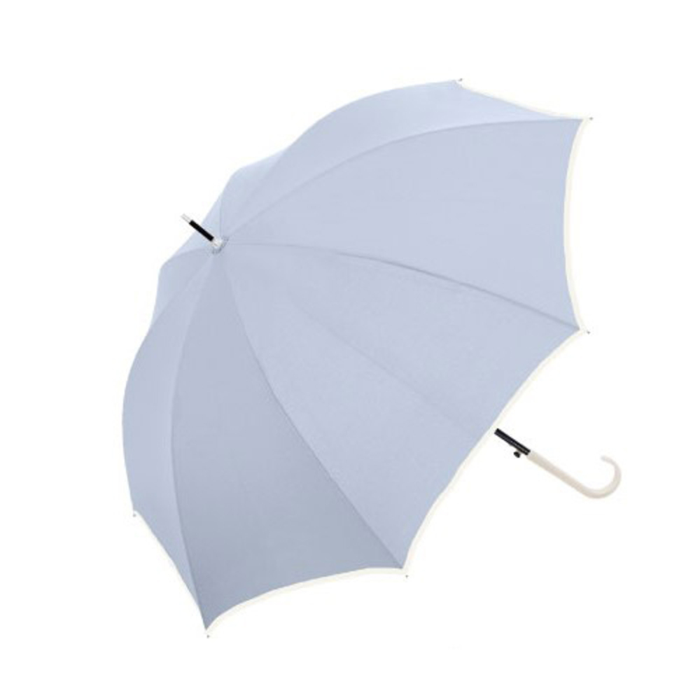 Natural Basic ナチュラルベーシック 傘 通販 60cm レディース 長傘 雨傘 晴雨兼用傘 ジャンプ傘 ワンタッチ傘 日傘 UVカット  グラスファイバー骨 かさ