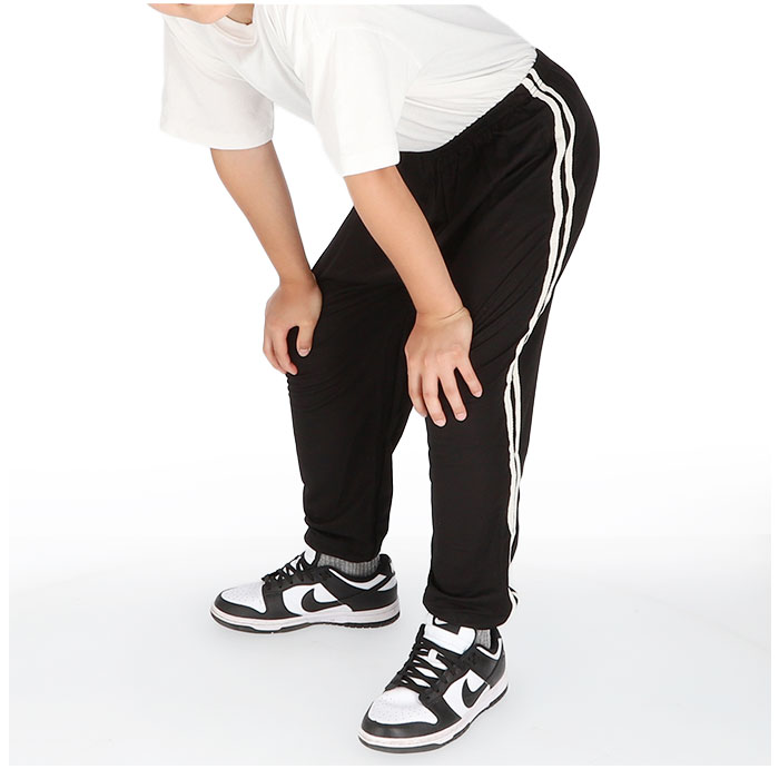 ラインパンツ 通販ラインパンツ キッズ ジャージ パンツ ズボン 子供 男の子 女の子 長ズボン ロングパンツ 履きやすい 動きやすい 夏 春 虫よけ ラインパンツ | ブランド登録なし | 03