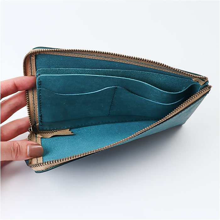 長財布 レディース 薄い 通販 日本製 本革 革 レディース長財布 財布 小銭入れ カード入れ お札入れ 軽量 軽い コンパクト シンプル おしゃれ かわいい 長財布 | Native Creation | 18