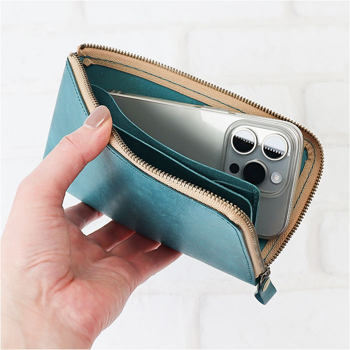 長財布 レディース 薄い 通販 日本製 本革 革 レディース長財布 財布 小銭入れ カード入れ お札入れ 軽量 軽い コンパクト シンプル おしゃれ かわいい 長財布 | Native Creation | 10