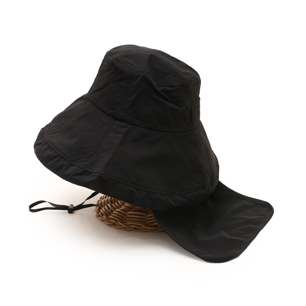 帽子 UVカット レディース 通販 UVハット つば広帽子 つば広ハット ネックカバー付き ハット たれ付き 紫外線対策 接触冷感 ひんやり 夏 春夏 春秋 帽子 | BACKYARD FAMILY | 01