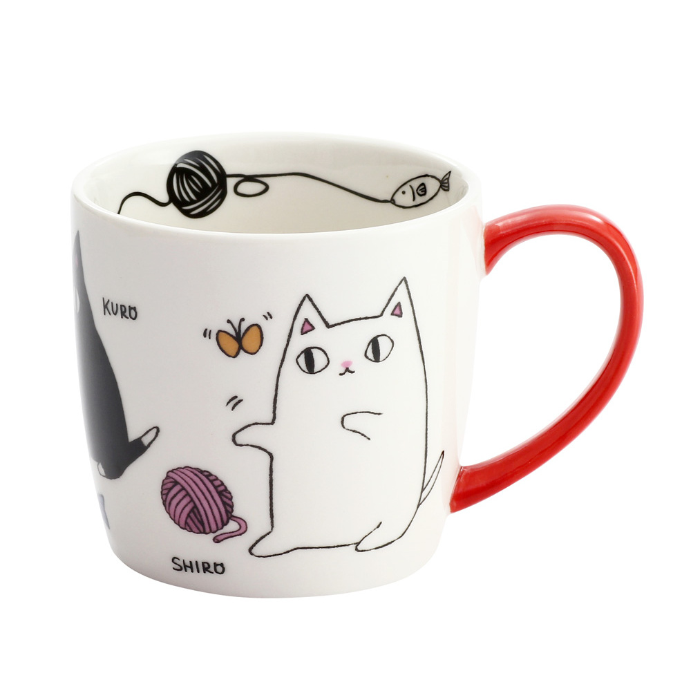 にゃん屋 猫3兄弟 マグカップ 通販 日本製 マグ カップ コップ 猫 3兄弟 キャラクター ねこ ネコ キャラ 陶器 柄 かわいい 可愛い キャット キュート にゃん屋 | にゃん屋 | 03