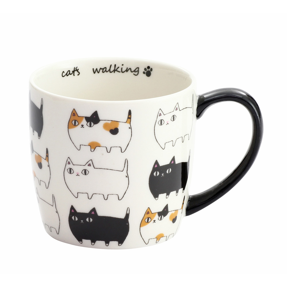 にゃん屋 猫3兄弟 マグカップ 通販 日本製 マグ カップ コップ 猫 3兄弟 キャラクター ねこ ネコ キャラ 陶器 柄 かわいい 可愛い キャット キュート にゃん屋 | にゃん屋 | 02