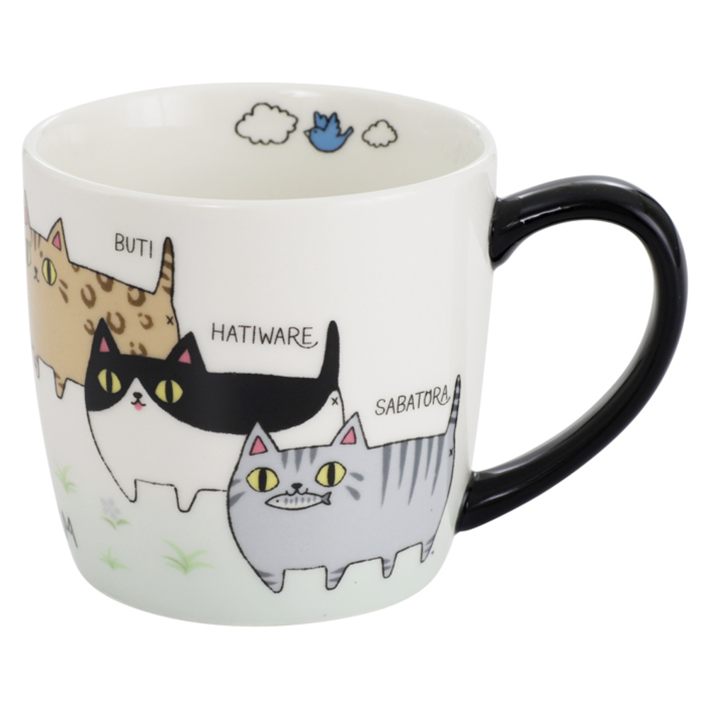 にゃん屋 猫3兄弟 マグカップ 通販 日本製 マグ カップ コップ 猫 3兄弟 キャラクター ねこ ネコ キャラ 陶器 柄 かわいい 可愛い キャット キュート にゃん屋 | にゃん屋 | 04