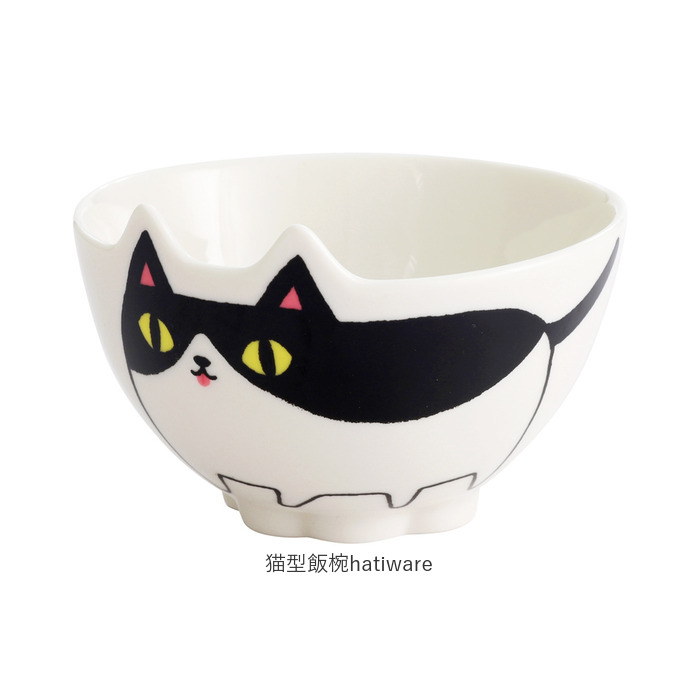にゃん屋 猫3兄弟 お茶碗 通販 日本製 飯椀 ご飯茶碗 茶碗 茶わん 猫 ねこ ネコ 耳付き キャラクター 猫柄 ネコ柄 食器 可愛らしい キッチン雑貨 にゃん屋 | BACKYARD FAMILY | 16