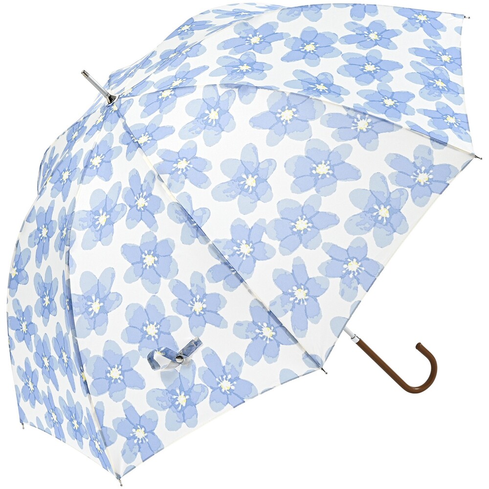 ニフティカラーズ 長傘 通販 nifty colors 傘 レディース 手開き 58cm 雨傘 かさ カサ 8本骨 ドーム型 UVカット 晴雨 兼用 軽量 軽い おしゃれ かわいい |  | 05