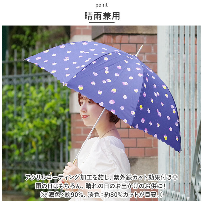 ニフティカラーズ 長傘 通販 nifty colors 傘 レディース 手開き 58cm 雨傘 かさ カサ 8本骨 ドーム型 UVカット 晴雨 兼用 軽量 軽い おしゃれ かわいい |  | 22