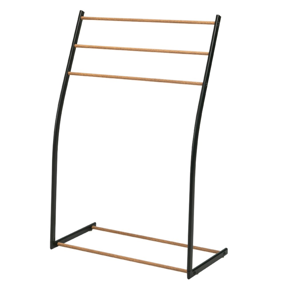 物干しスタンド おしゃれ 通販 タオルスタンド タオル掛け スマートタオルスタンド 永井興産 NK-540 タオルハンガー バスタオル 干し 部屋干し  物干しスタンド |  | 02