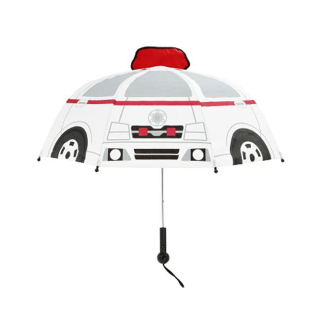 傘 子供用 男の子 通販 キッズ 子供 こども 47センチ 47cm かわいい 乗り物 のりもの 透明窓 1コマ 長傘 雨傘 光る ライト付き 音が鳴る サウンド付き 傘 |  | 02