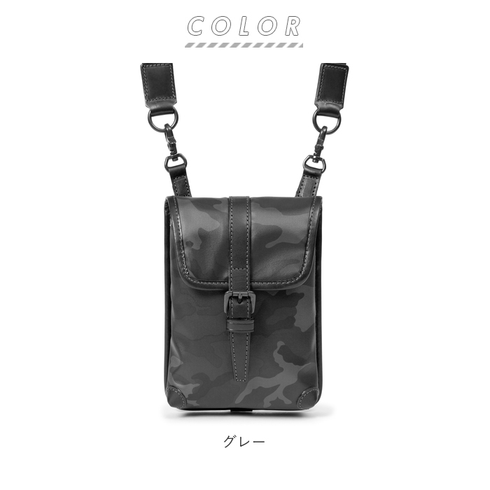 ショルダーバッグ メンズ 小さめ 通販 ミニショルダーバッグ 斜めがけ かっこいい スコッシュ ブランド INNFITH インフィス 55137 コンバーチブル CONVERTIBLE 2WAY 肩掛け ウエスト 迷彩柄 ナイロン コンパクト 小さめ 小型 身軽 抗菌防臭加工 便利 20代 30代 40代 50代 60代 ショルダーバッグ 通販ショルダーバッグ メンズ 小さめ ミニショルダー