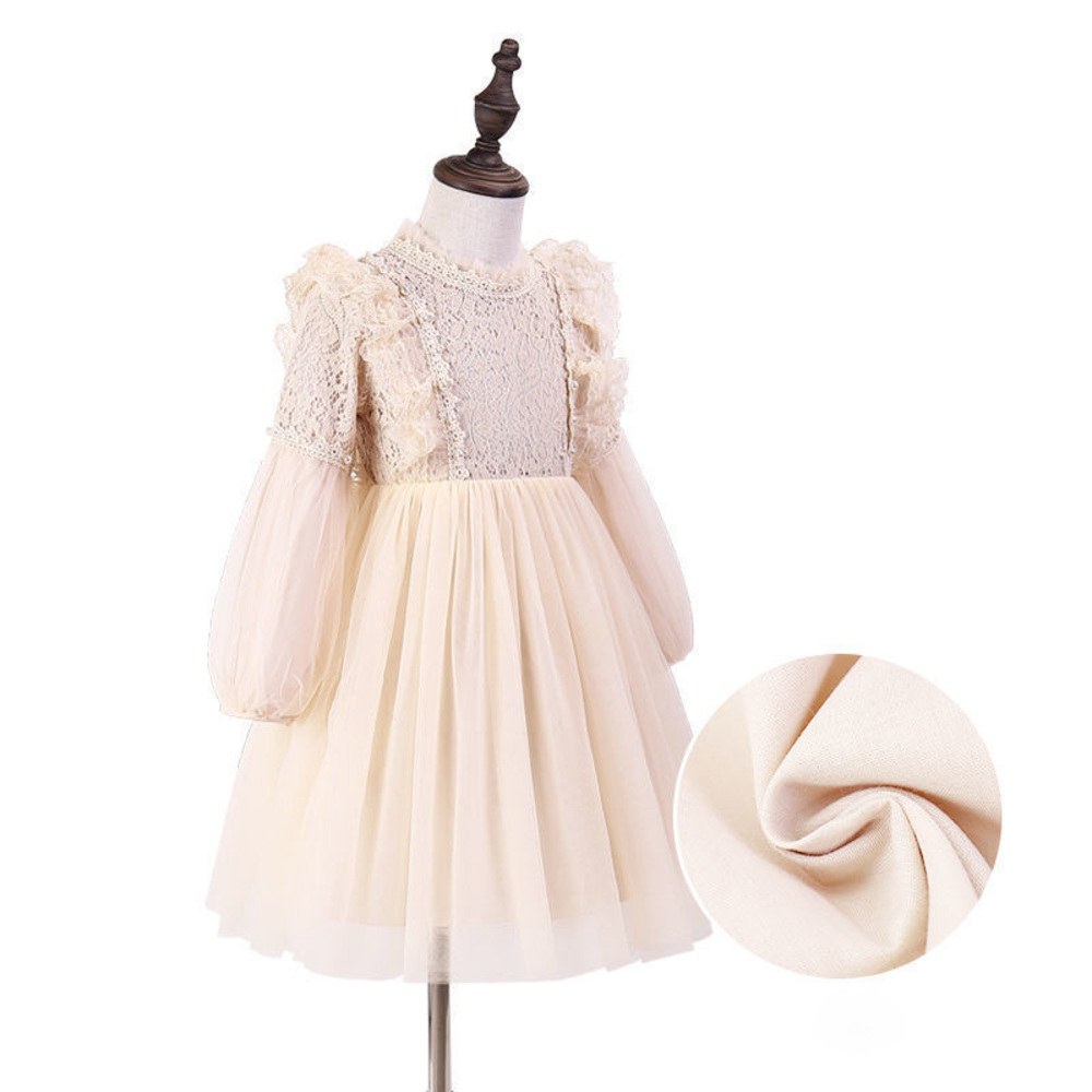 ドレス 女の子 長袖 チュール 通販 ワンピース 子供ドレス キッズドレス ワンピ フォーマル プリンセス キッズ レース こども服 子供服 子供 こども ドレス | BACKYARD FAMILY | 02