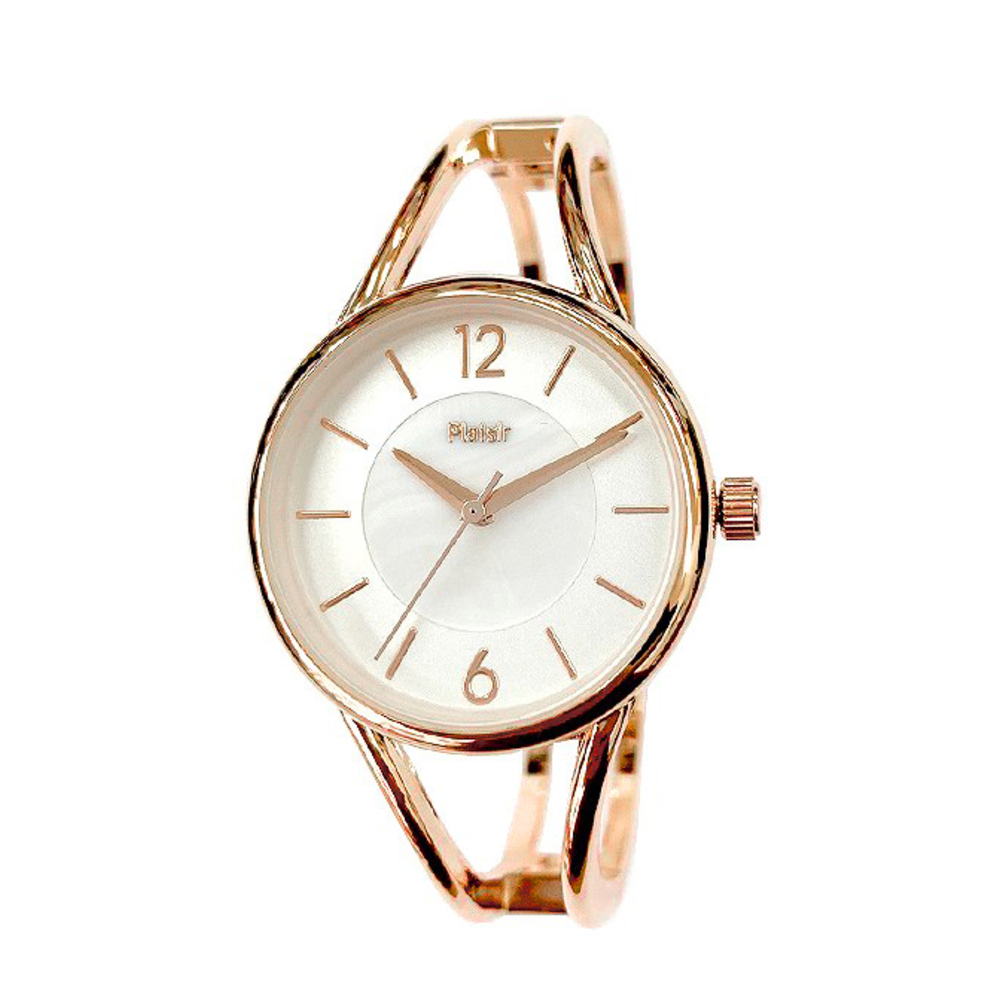 プレジール Plaisir プレジール 腕時計 レディース ハングル 通販 ニッケルフリー バングルウォッチ ウォッチ シェル 見やすい きれい シンプル おしゃれ |  | 03