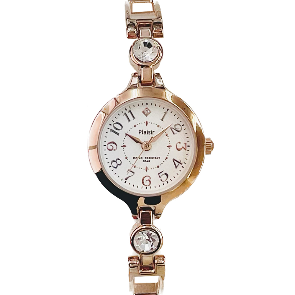腕時計 レディース Plaisir 時計 レディース腕時計 プレジール NTK-296 ブレスレット タイプ アクセウォッチ リストウォッチ