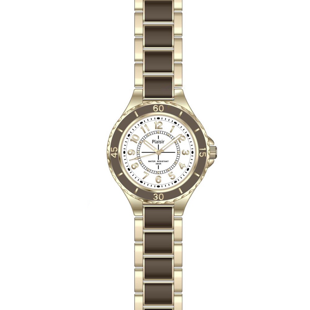 時計 plaisir 時計 NTK-313 通販 腕時計 ニッケルフリー リストウォッチ レディース 腕時計レディース 日常生活防水 3気圧防水 アナログ 見やすい おしゃれ |  | 01