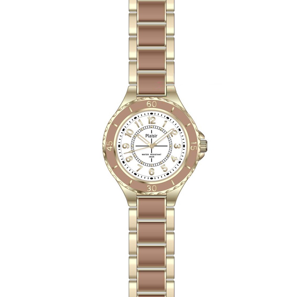 時計 plaisir 時計 NTK-313 通販 腕時計 ニッケルフリー リストウォッチ レディース 腕時計レディース 日常生活防水 3気圧防水 アナログ 見やすい おしゃれ |  | 02